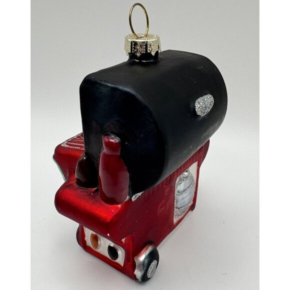 Glass Blown BBQ Grill Christmas Tree Ornament Summer Time Winter Fun - Picture 2 of 6